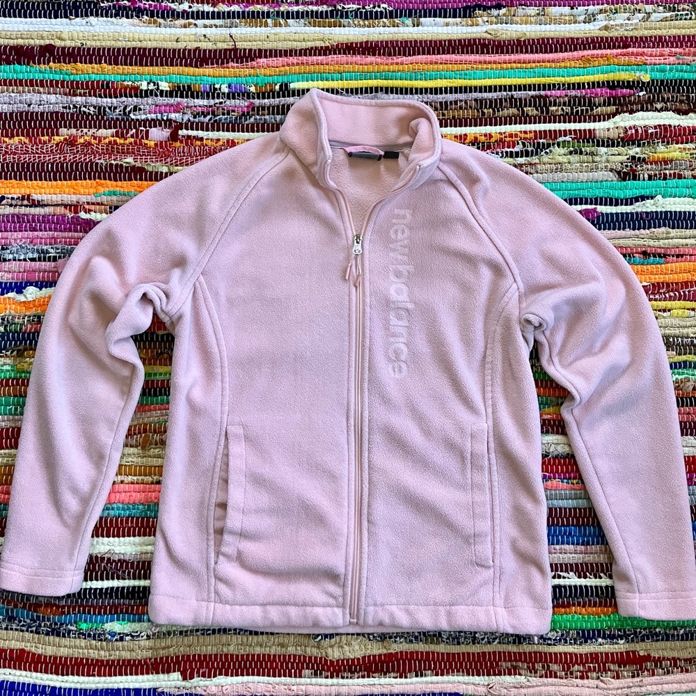 New Balance ~ Pink full zip fleece